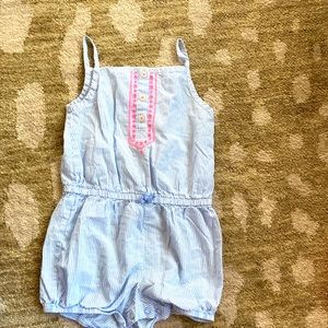 Darling Gingham Romper
